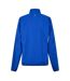 Womens/ladies Club Logo Full Zip Track Jacket Blue Head-2