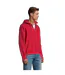 Veste À Capuche Spike Homme Rouge SOLS-3