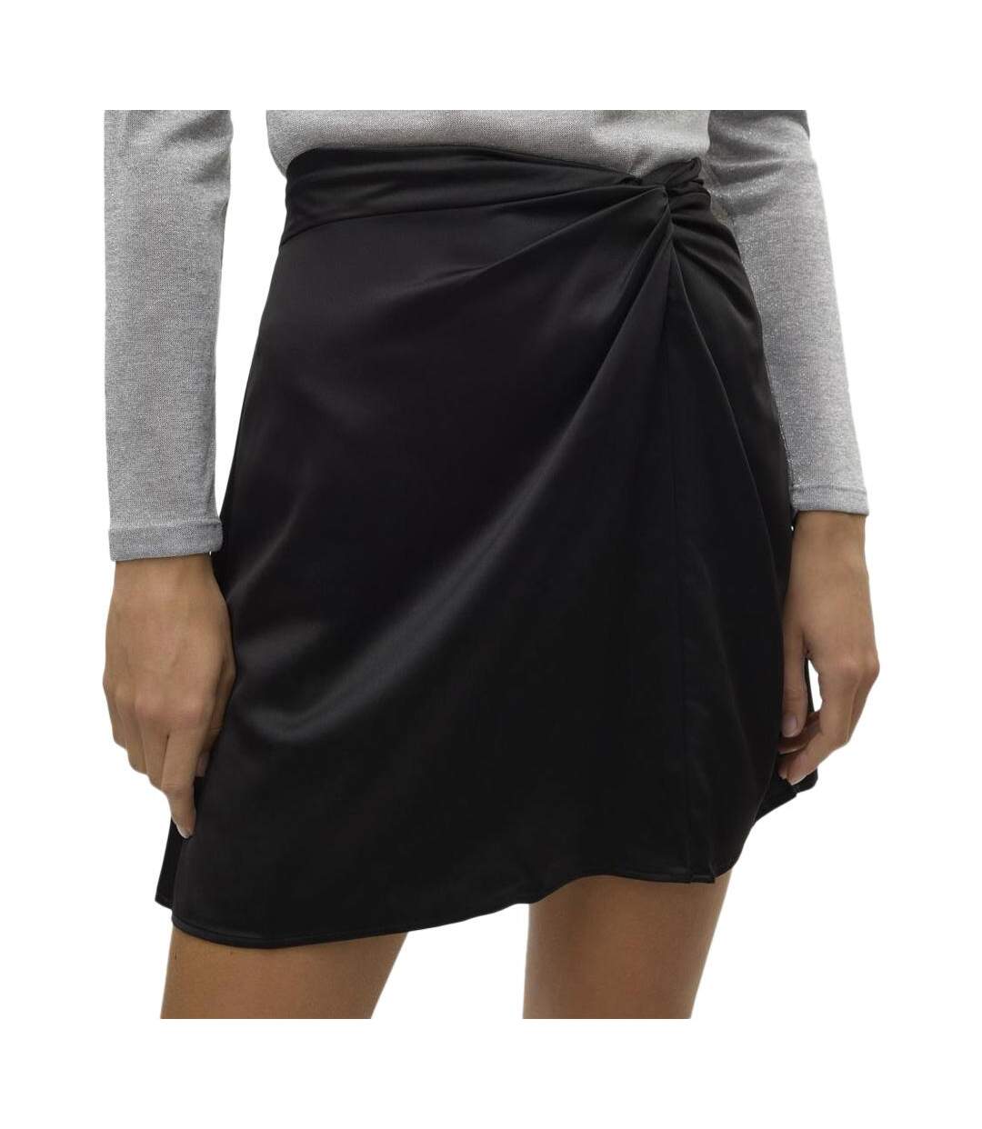 Jupe noire femme vero moda merles-1