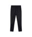 Womens/ladies Stretch Tapered Jogging Bottoms Black Canterbury-3