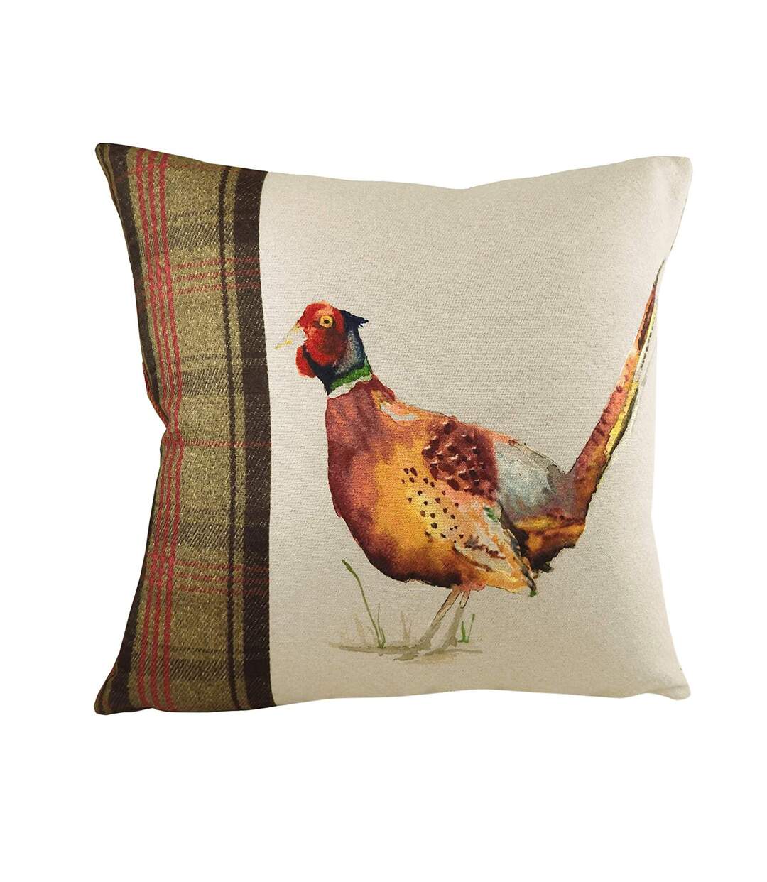 Hunter pheasant cushion cover 43cm x 43cm multicoloured Evans Lichfield