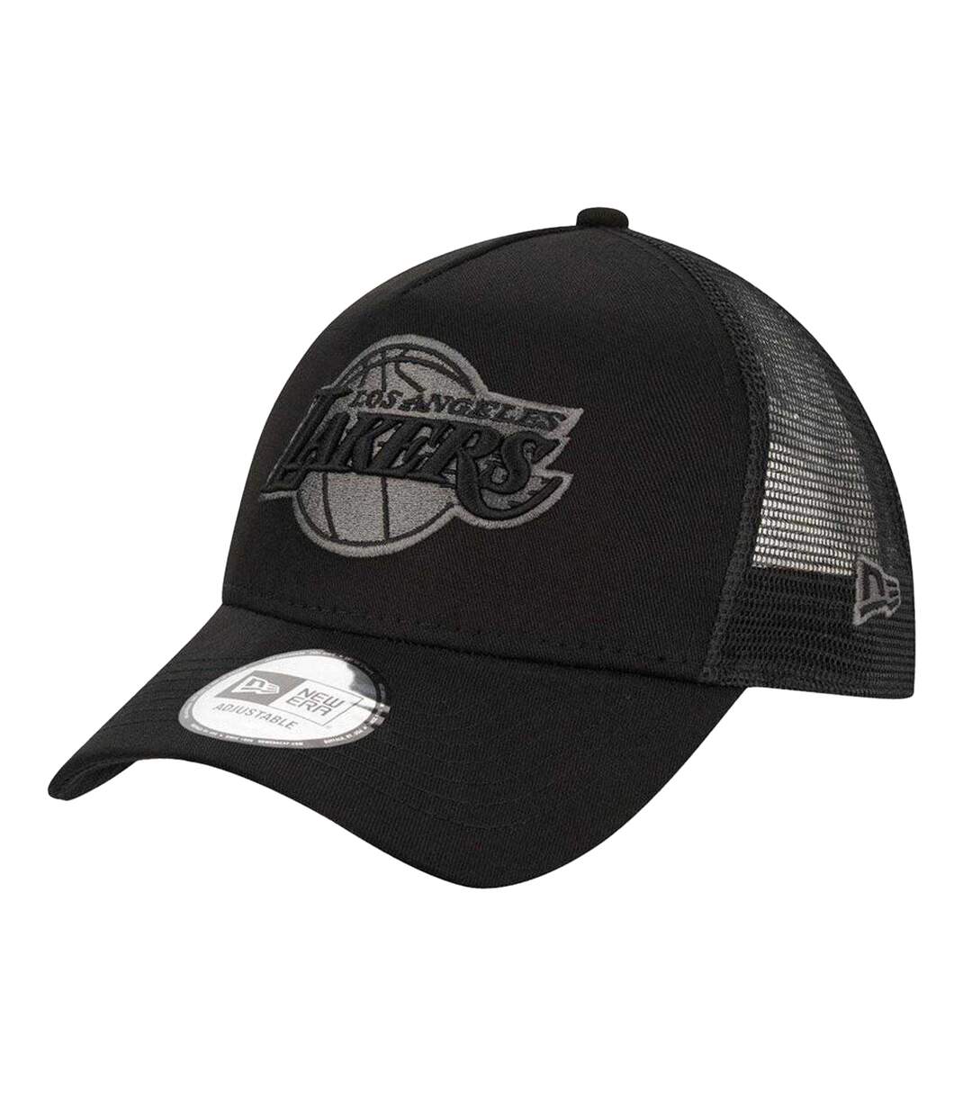 New Era Trucker Cap Black Los Angeles Lakers-1
