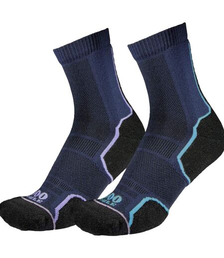 Chaussettes Trail Repreve monocouche pour hommes 2 paires
