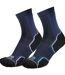 Chaussettes Trail Repreve monocouche pour hommes 2 paires-3