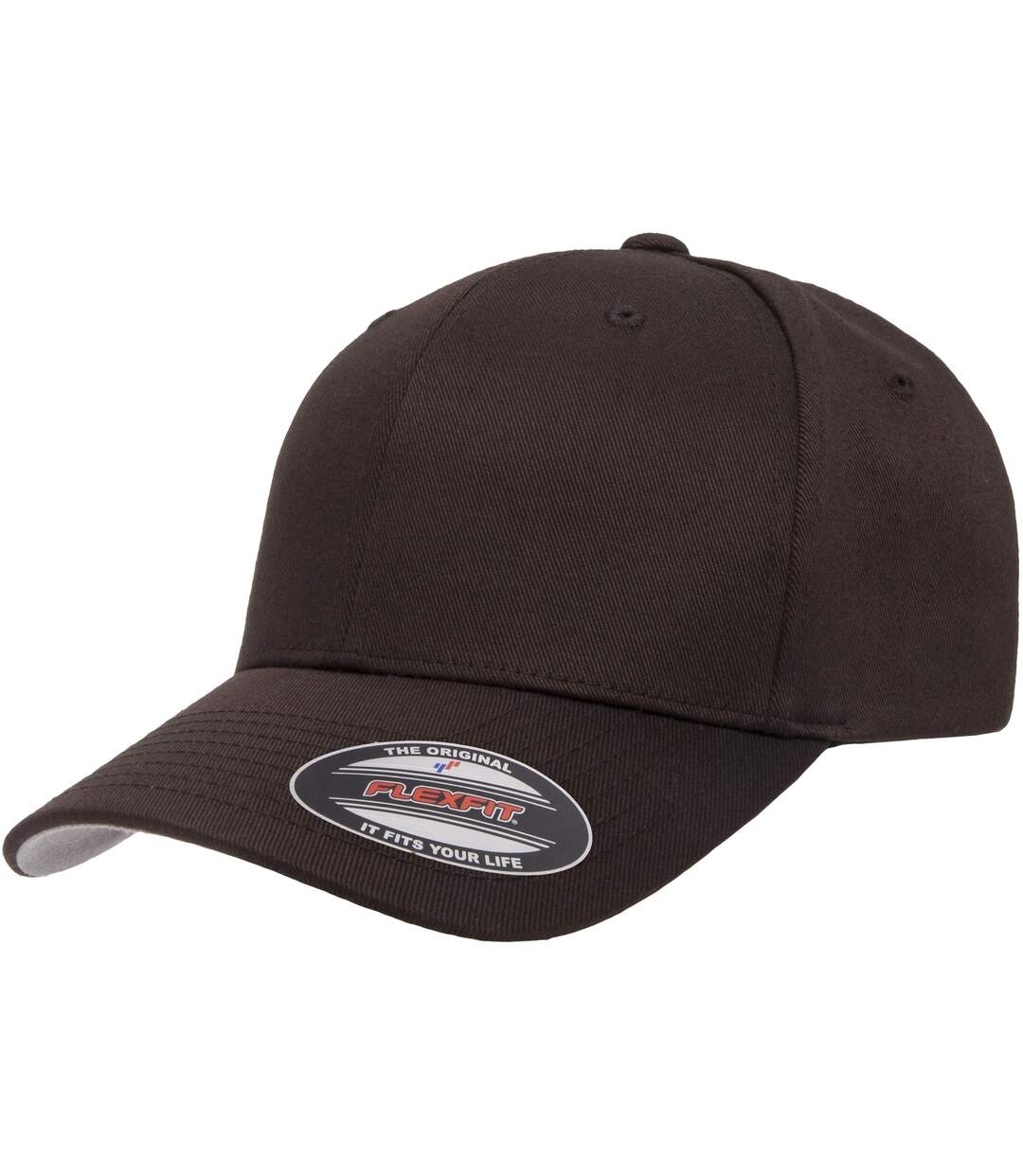 Casquette peignée wooly unisexe marron Flexfit