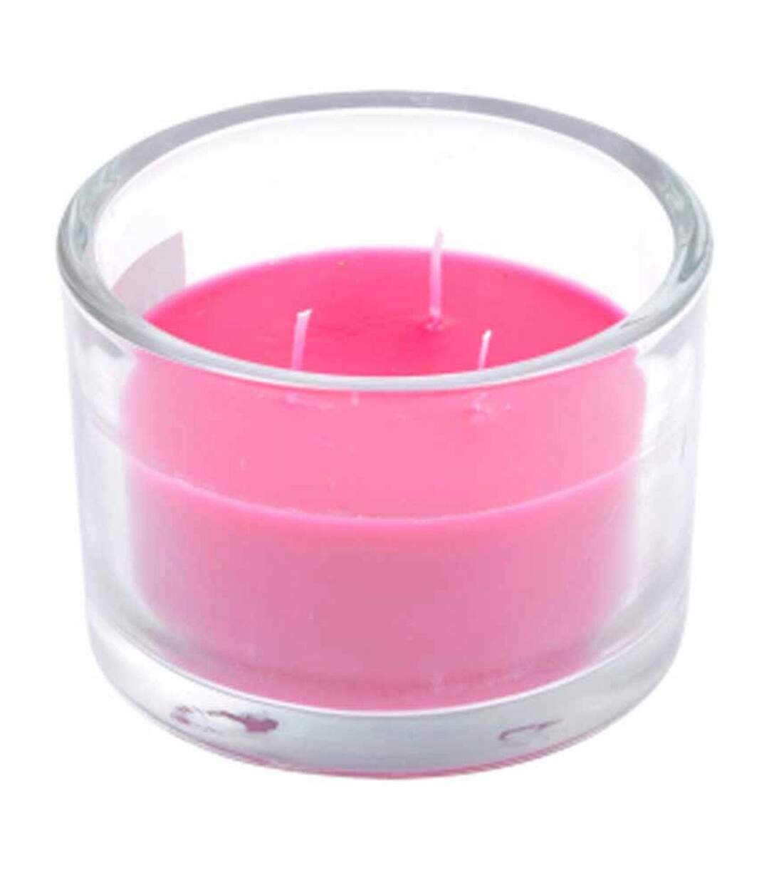 Bougie Verrine Parfumée Essentiel 12cm Rose-1