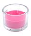 Bougie Verrine Parfumée Essentiel 12cm Rose-1