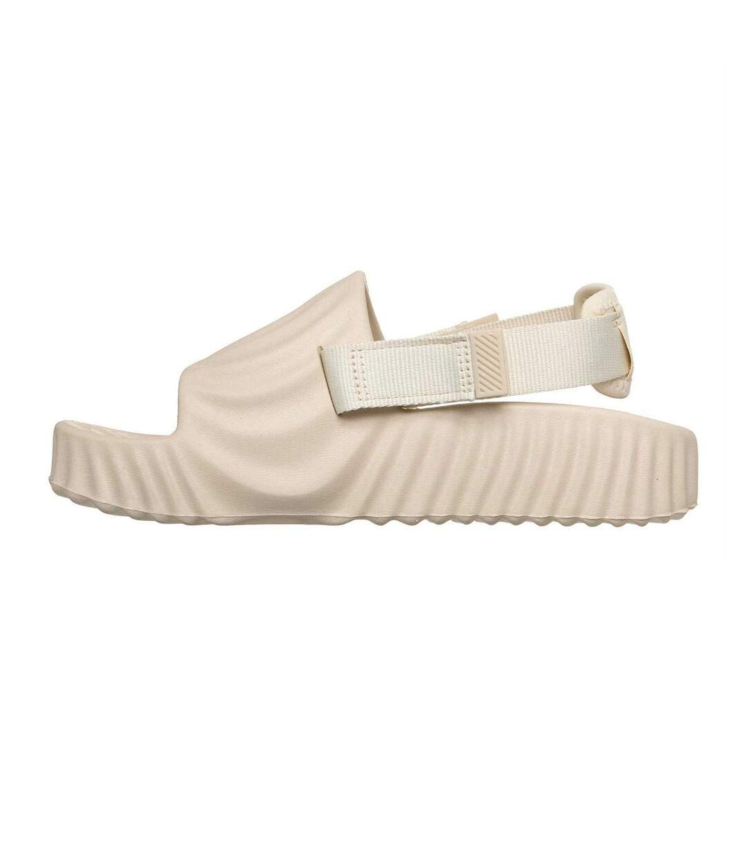Womens/ladies Go Foam Crz Cushioned Sandals Natural Skechers-2