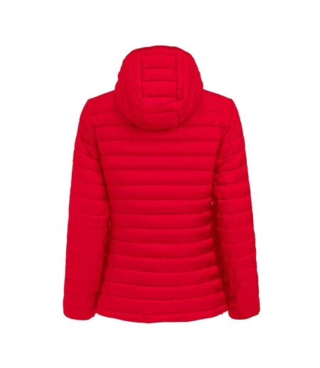 Womens/ladies Meadows Jacket Red James Harvest