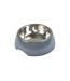 Gamelle pour Chien & Chat Bol Inox 17cm Anthracite-1