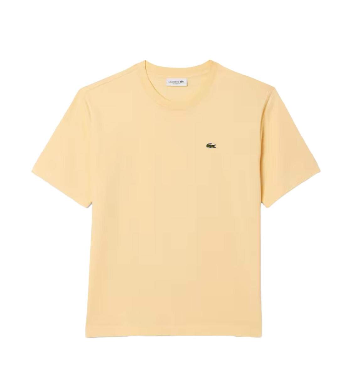 T-shirt jaune femme lacoste tf7215 - 32-1