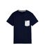 T-shirt homme bleu marine / blanc Lyle & Scott Lyle & Scott