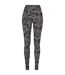 Legging Motif/style Cachemire Femme Noir Urban Classics-1