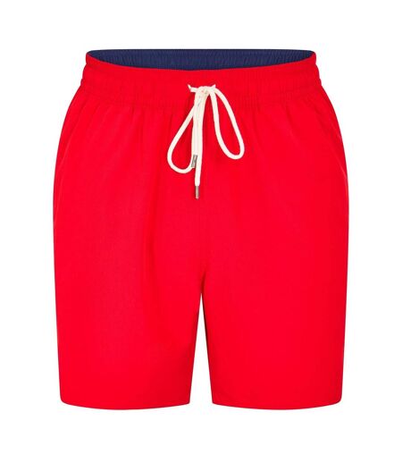 Short De Bain Traveller Homme Rouge Ralph Lauren