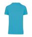 T-shirt bio150ic homme turquoise de mer Kariban-2