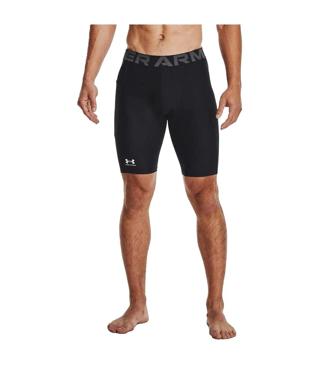 Mens Heatgear Tight Compression Shorts Black Under Armour-1