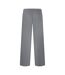 Womens/ladies Wide Leg Chinos Grey Marl Jack Wills-2