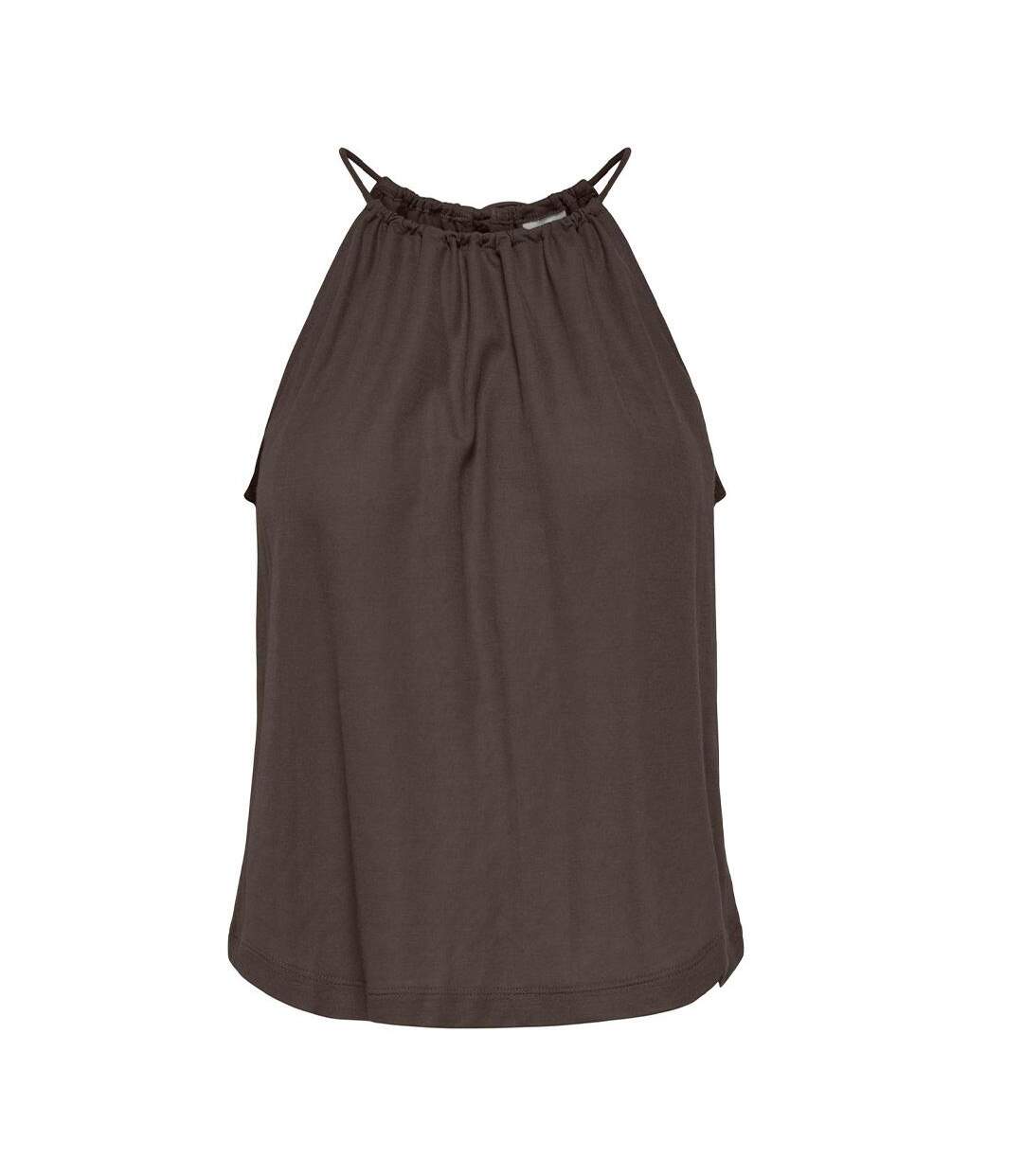 Débardeur marron femme jdy leslie-1