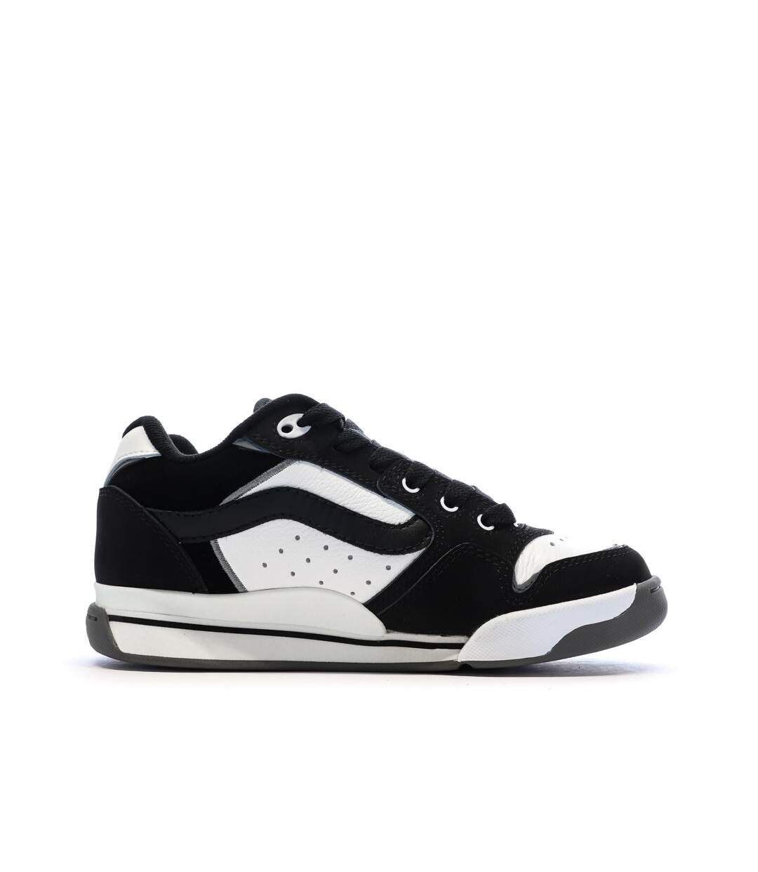 Baskets noir/blanc homme vans rowley-2
