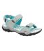 PDQ Womens/Ladies Toggle & Touch Fastening Sports Sandals (Light Grey/Mint) - UTDF437