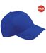 Lot de 2  casquettes de baseball adulte bleu roi vif Beechfield