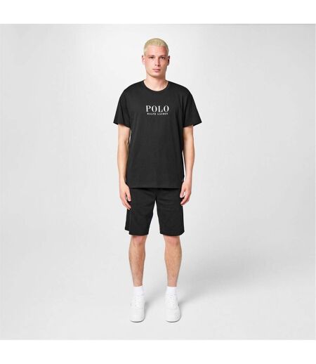 Mens Polo Logo T-shirt Black Ralph Lauren