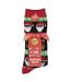 Mens Fluffy Christmas Socks by Heat Holders Lite-2
