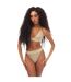 Ensemble Maillot De Bain 2 Pièces Femme Vert Off White-1