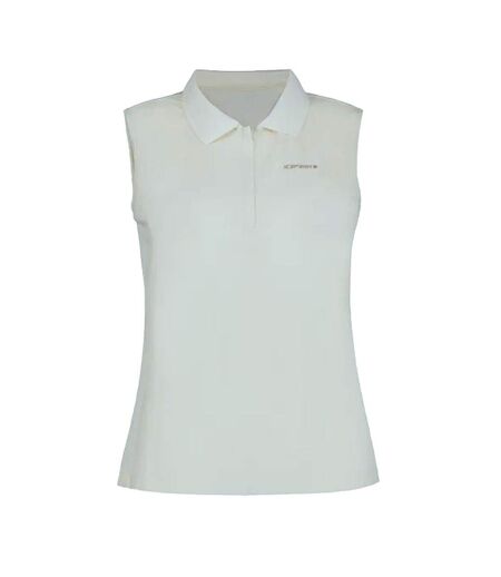 Polo vert d'eau femme icepeak bazine