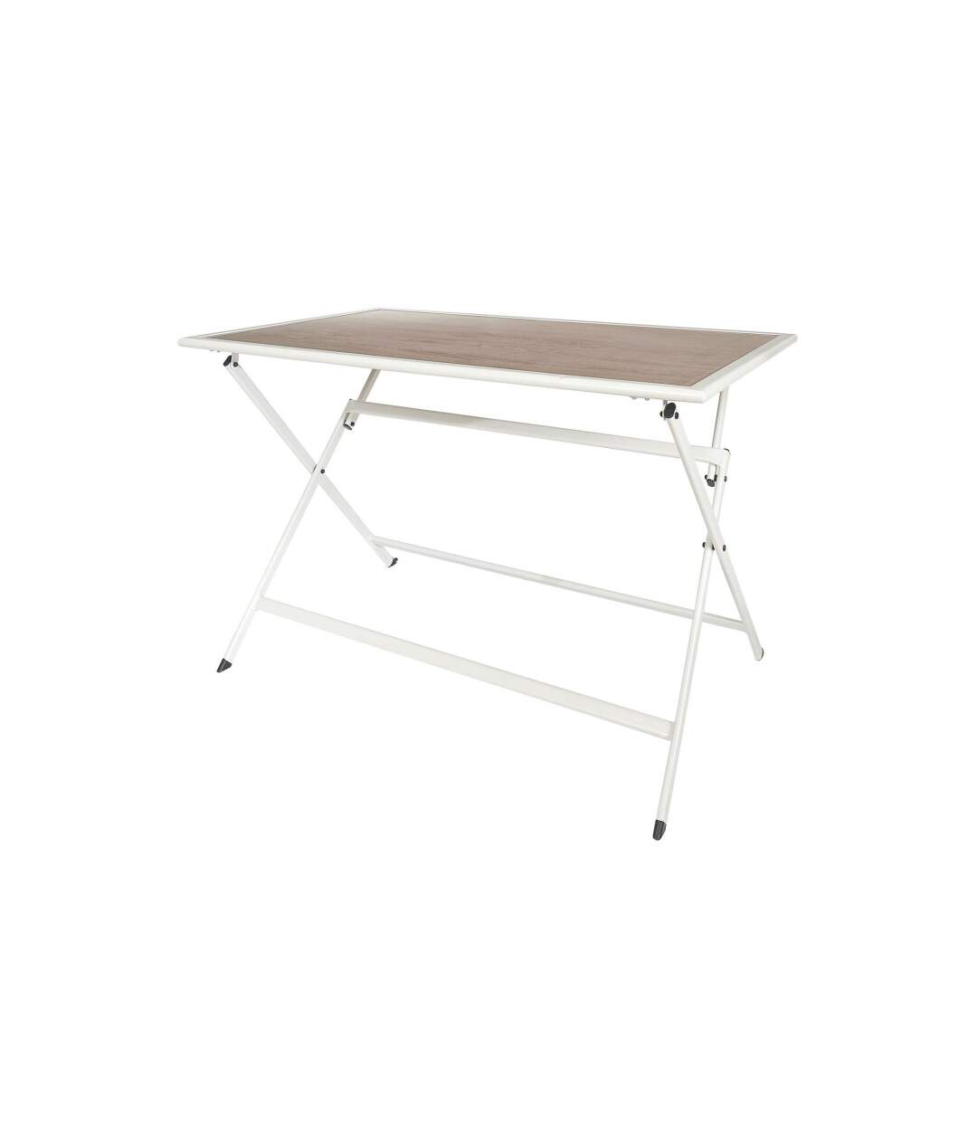 Table de Jardin Pliable Barcelone 110cm Beige-4