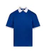 Mens Retro Sports Jersey Dark Royal White Just Cool-1