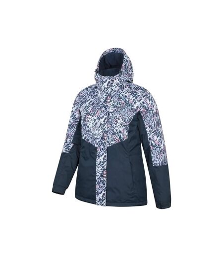 Blouson De Ski Motif/style Imprimé Animal Dawn Femme Lilas Mountain Warehouse