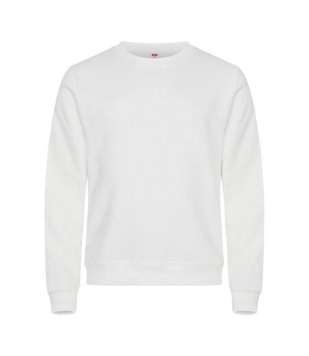 Unisex Adult Miami Round Neck Sweatshirt Grey Melange Clique