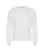 Unisex Adult Miami Round Neck Sweatshirt Grey Melange Clique-3