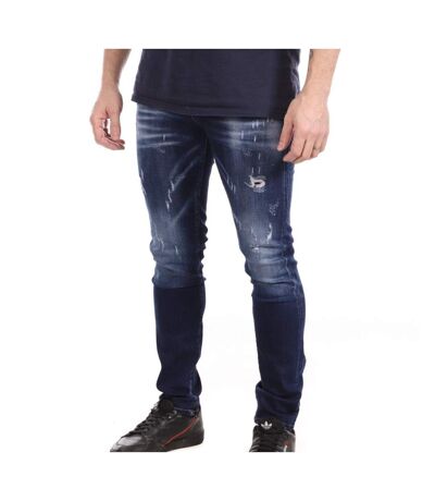 Jean Slim Bleu Foncé Homme Paname Brothers - 34