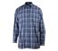 SEDETEX M031 - Chemise à carreaux manches longues pour homme avec coupe confort et repassage facile-1