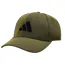 Casquette De Baseball Motif/style En Relief Climacool Adulte Kaki Noir Adidas-1