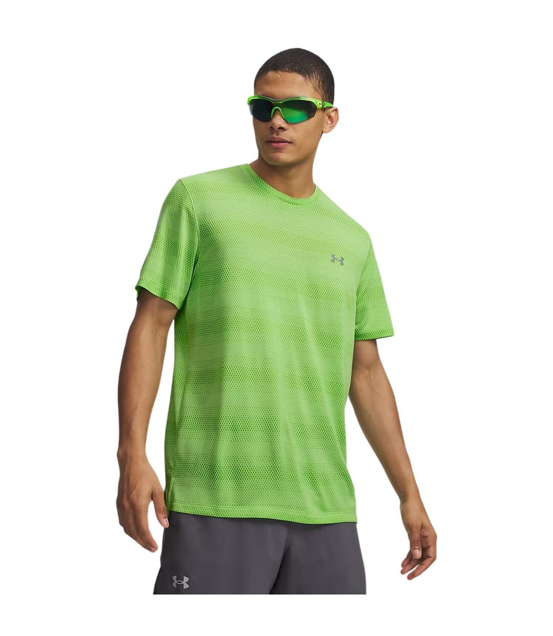 T-shirt Sport Velociti Homme Vert Clair Vif Under Armour-1