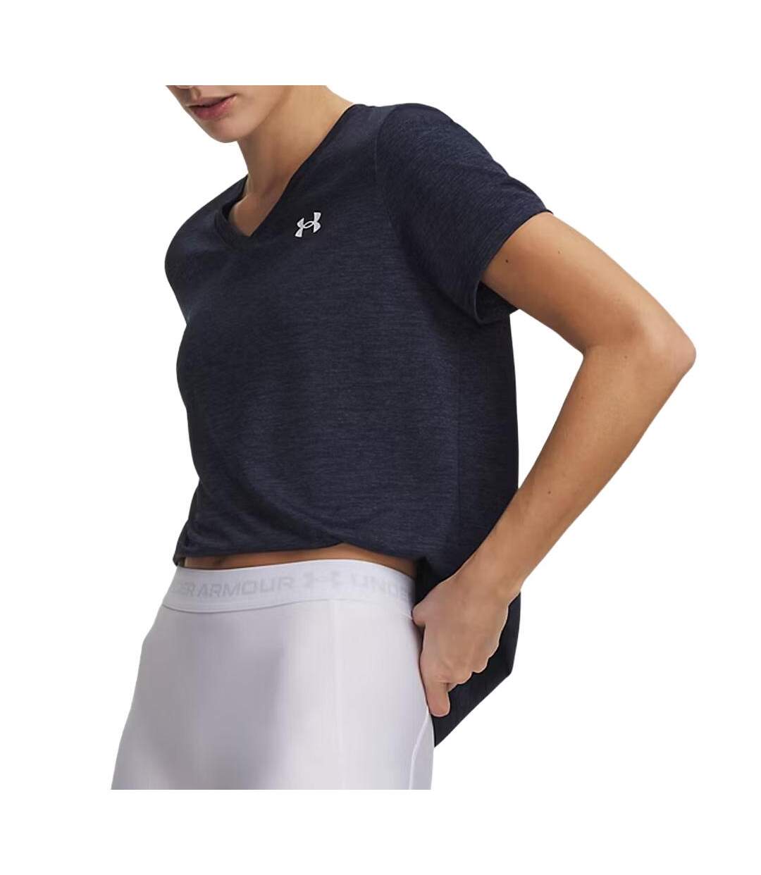 T-shirt de sport marine femme under armour tech twist-2