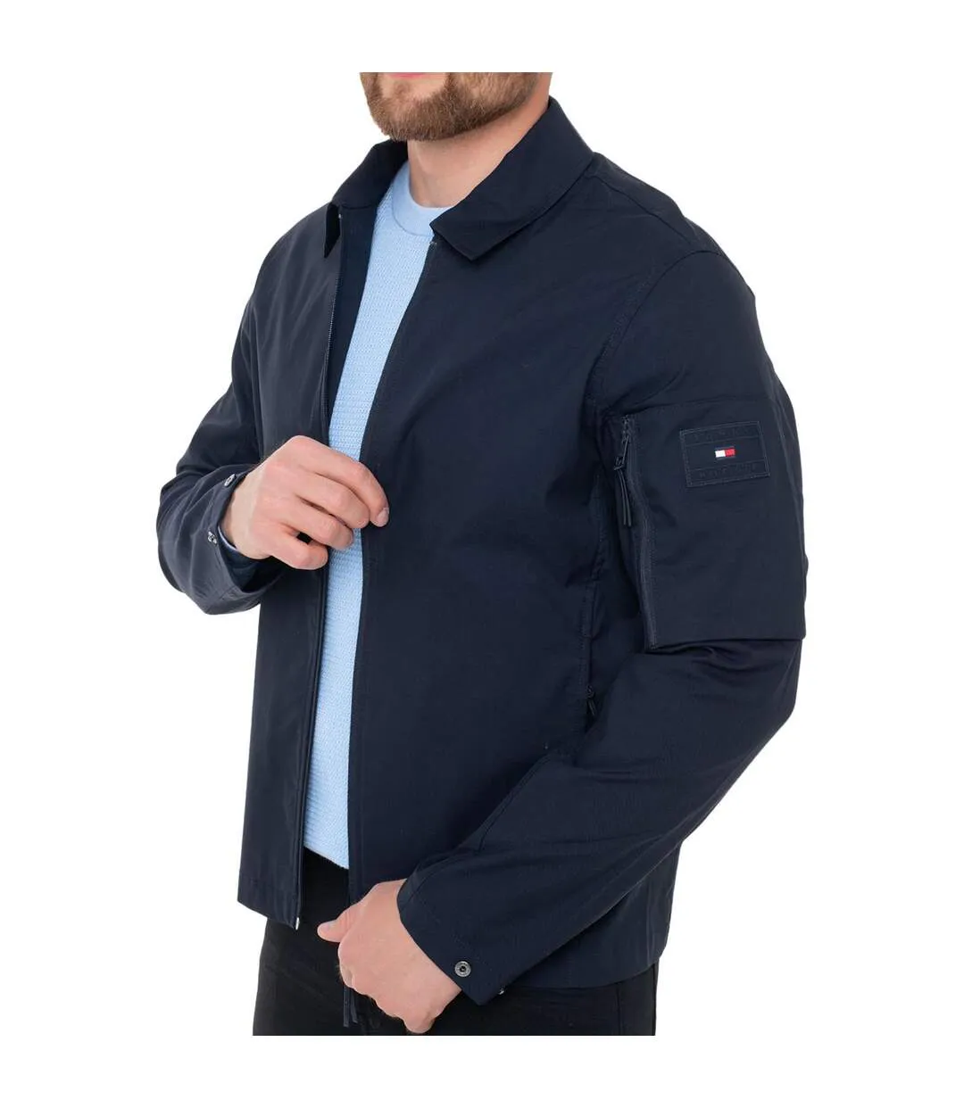 Veste Homme Bleu Marine Foncé Tommy Hilfiger-1