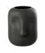 Vase Design Visage Noé 20cm Noir-1