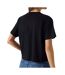 T-Shirt noir femme guess boxy-2