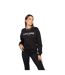 Sweat Valeria Femme Noir Lily Lane-2