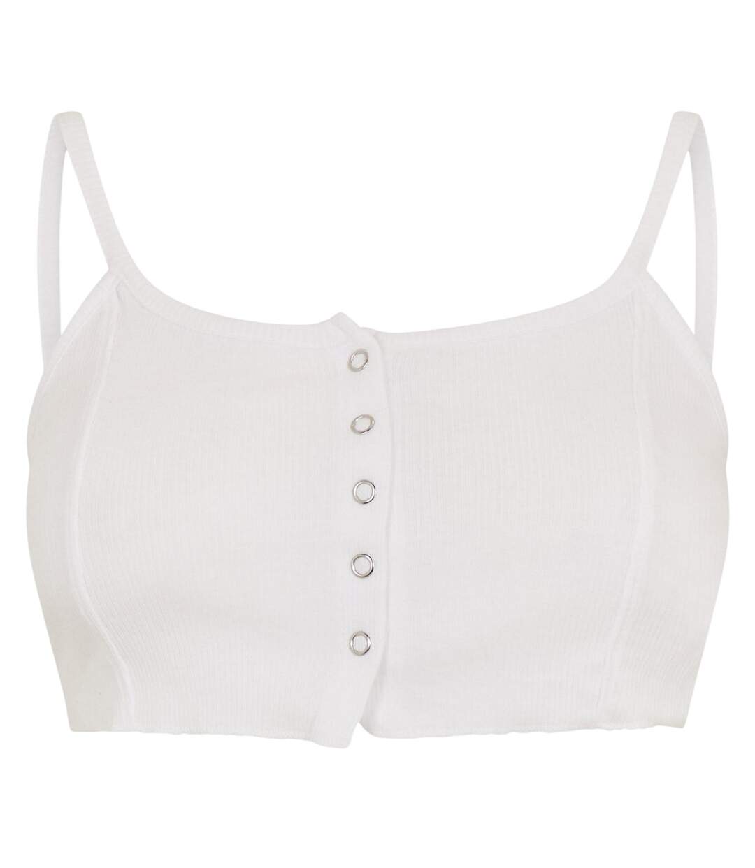 Haut Court Femme Blanc Brave Soul-2