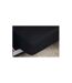 Drap-housse egyptian coton noir Belledorm Belledorm