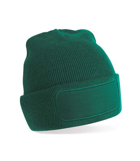 Bonnet Unisexe Adulte Original Patch Vert Bouteille Beechfield