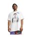 Mens Lamelo Ball Ufo Metallic Relaxed Fit T-shirt  White Puma-1
