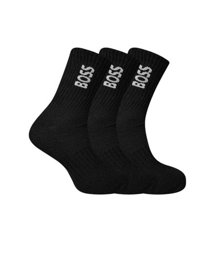 Chaussettes Homme Noir Boss