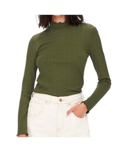 T-shirt vert foncé femme jdy fransiska - l