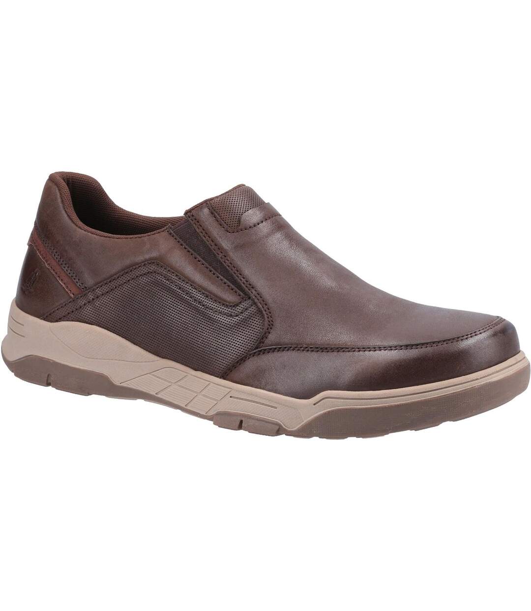 Chaussures fletcher homme marron foncé Hush Puppies